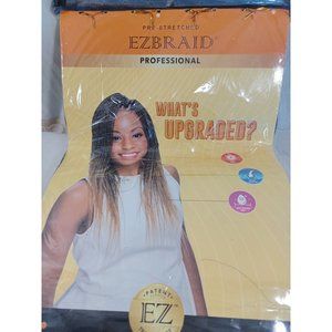 New Sealed EZ Braid Prestretched Professional Quatro 4X Spetra Fiber Hair 26" Dk